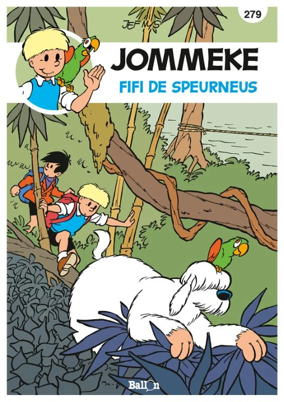 Fifi de speurneus – Jef Nys – boek cover