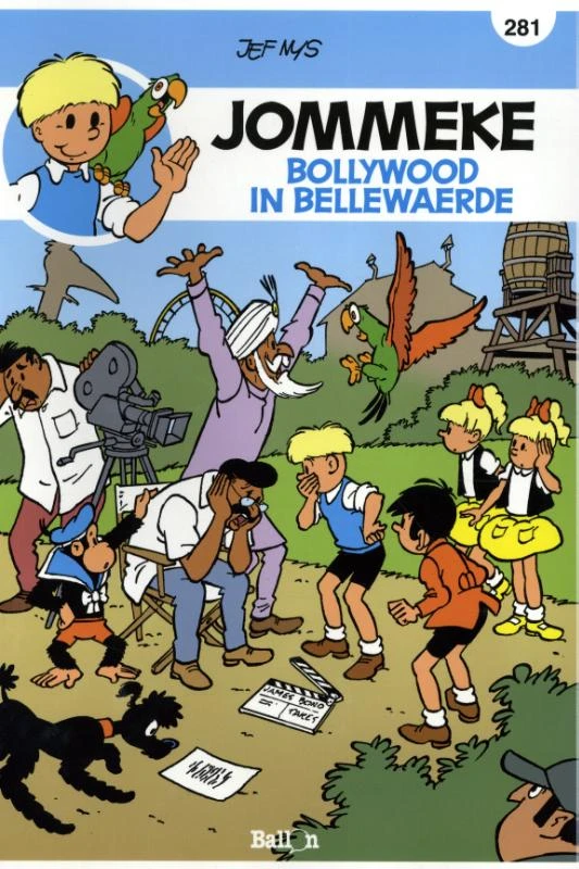 Bollywood in Bellewaerde – boek cover