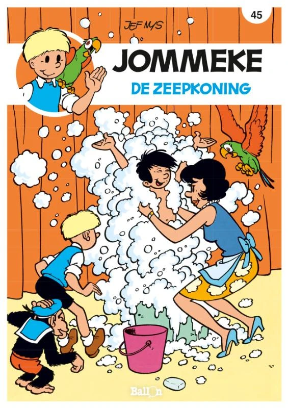 Zeepkoning – Jef Nys – boek cover