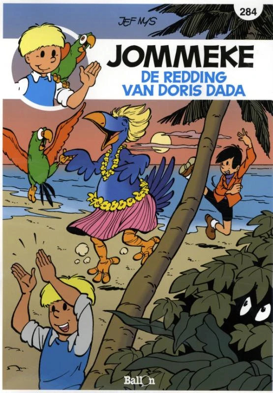 De redding van Doris Dada – Philippe Delzenne – boek cover