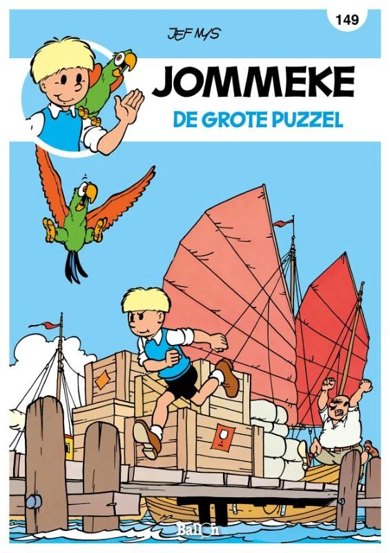 De grote puzzel – Jef Nys – boek cover