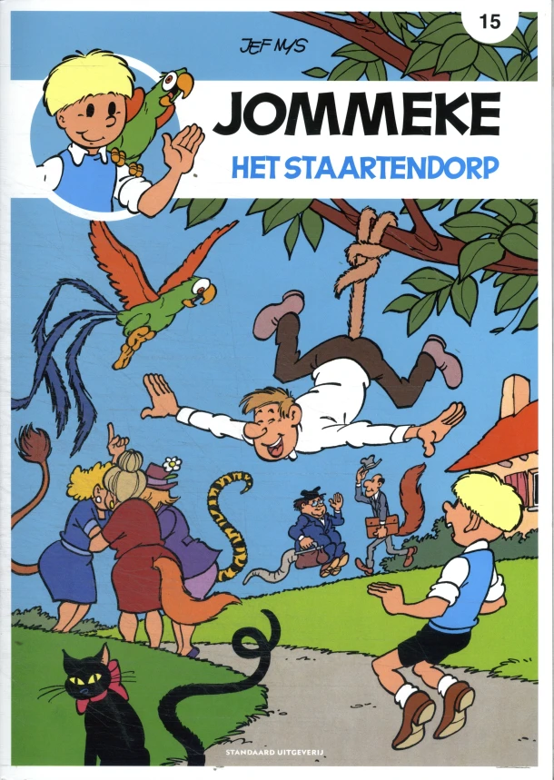 Het staartendorp – Jef Nys – boek cover