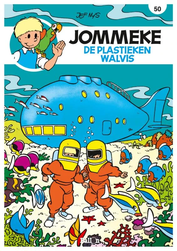 De plastieken walvis – boek cover