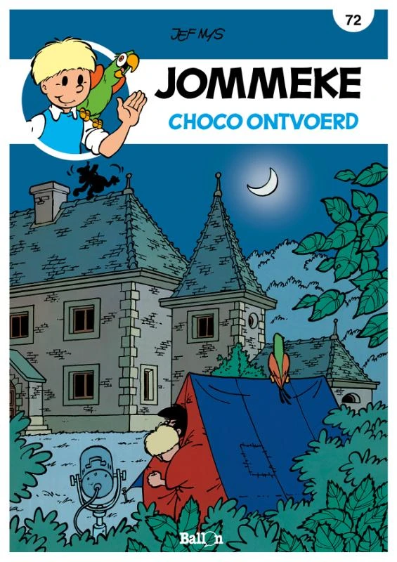 Choco ontvoerd – boek cover
