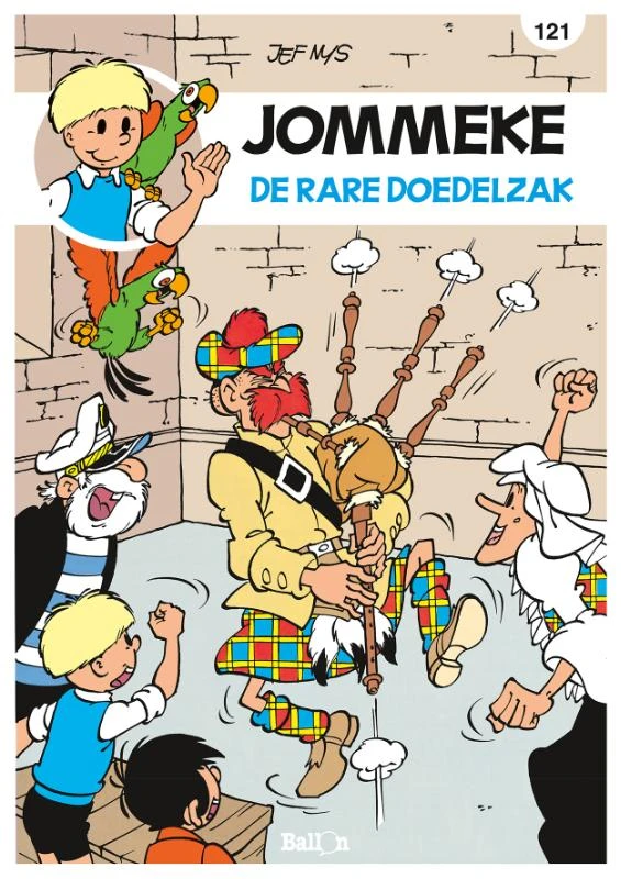 De rare doedelzak – boek cover