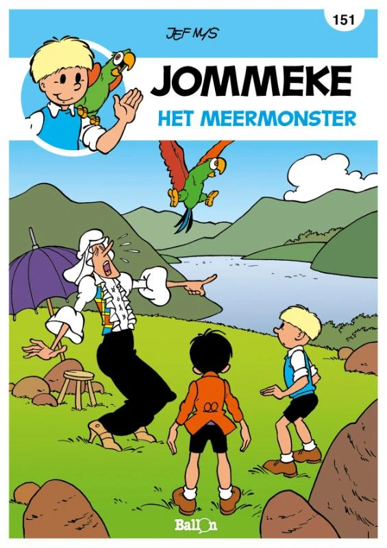 Het meermonster – Jef Nys – boek cover