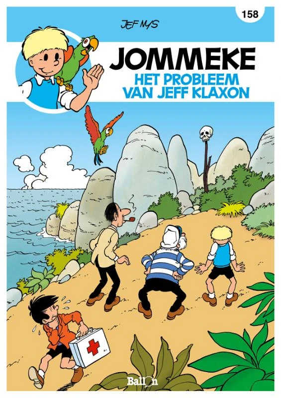 Het probleem van Jeff Klaxon – boek cover