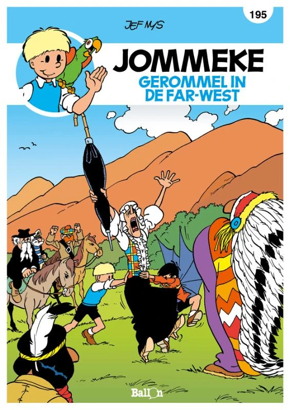 Gerommel in de far-west – boek cover