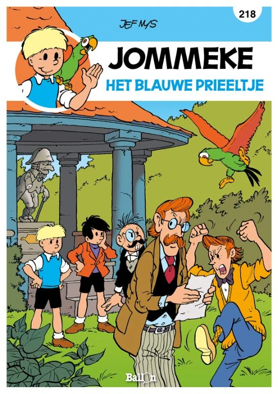 Het blauwe prieeltje – boek cover