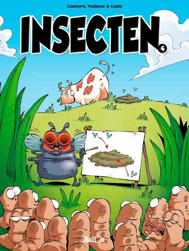 Insecten - Deel 4 – François Vodarzac – boek cover