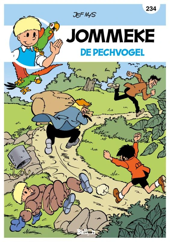 De pechvogel – Jeff Nys – boek cover