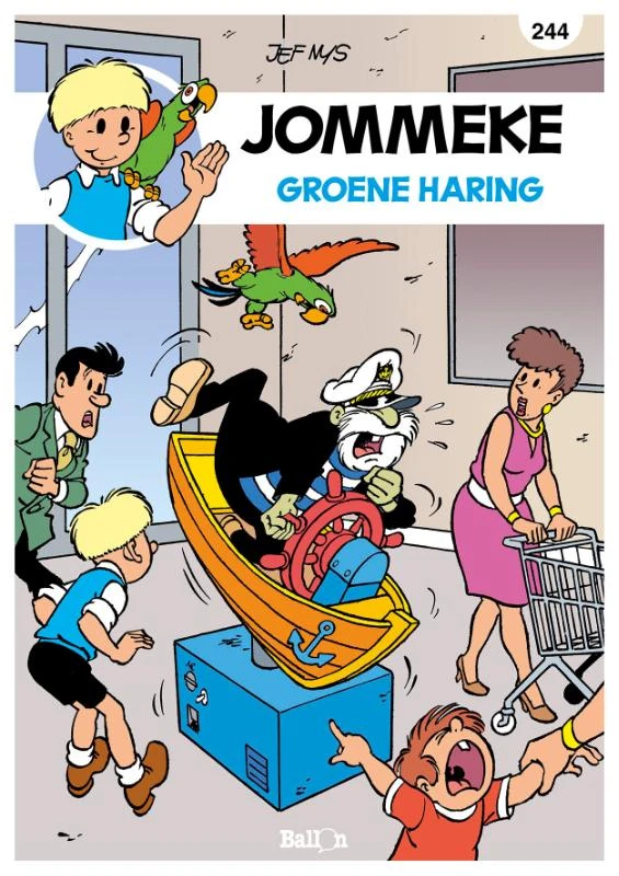Groene haring – boek cover