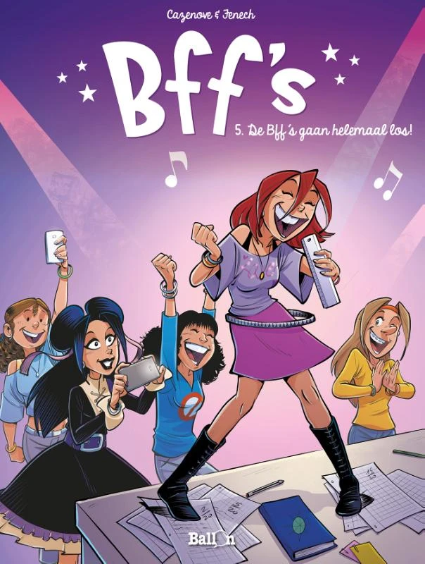 De BFF's gaan helemaal los – Christophe Cazenove – boek cover