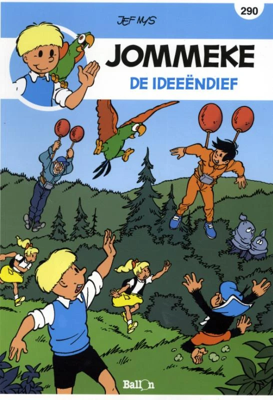 De ideeëndief – Jef Mys – boek cover