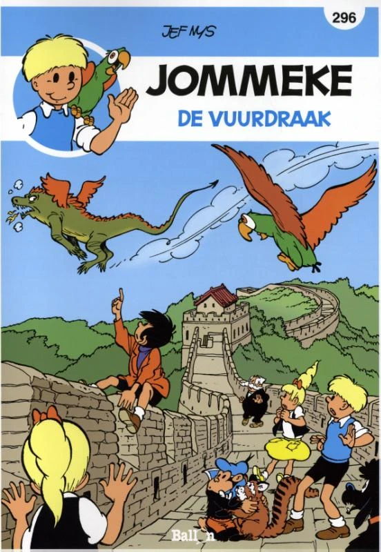 De vuurdraak – Philippe Delzenne – boek cover
