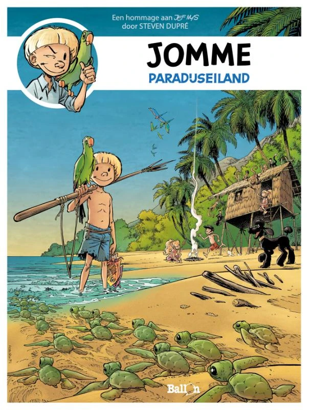 Paradijseiland (Steven Dupré) – Jef Nys – boek cover