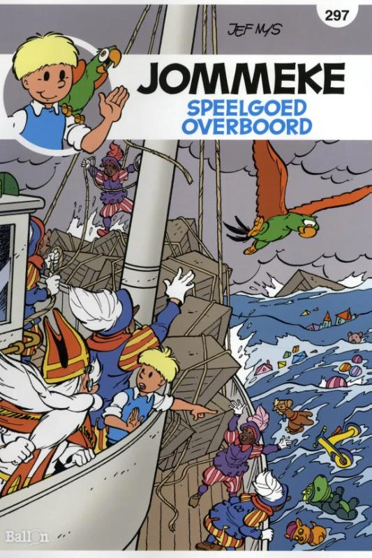 Speelgoed overboord – Philippe Delzenne – boek cover