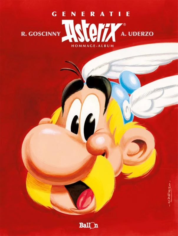 Hommage-album Asterix – boek cover