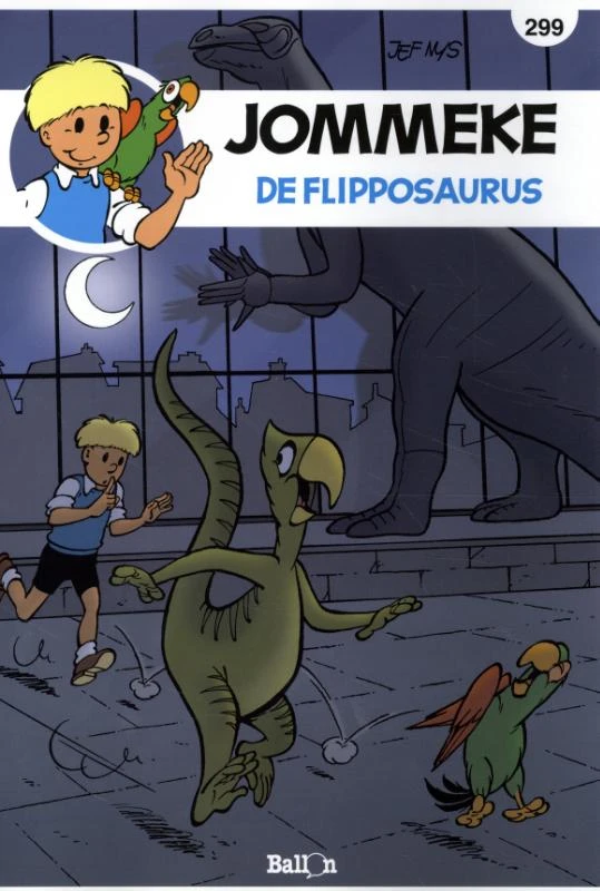 De flipposaurus – Philippe Delzenne – boek cover