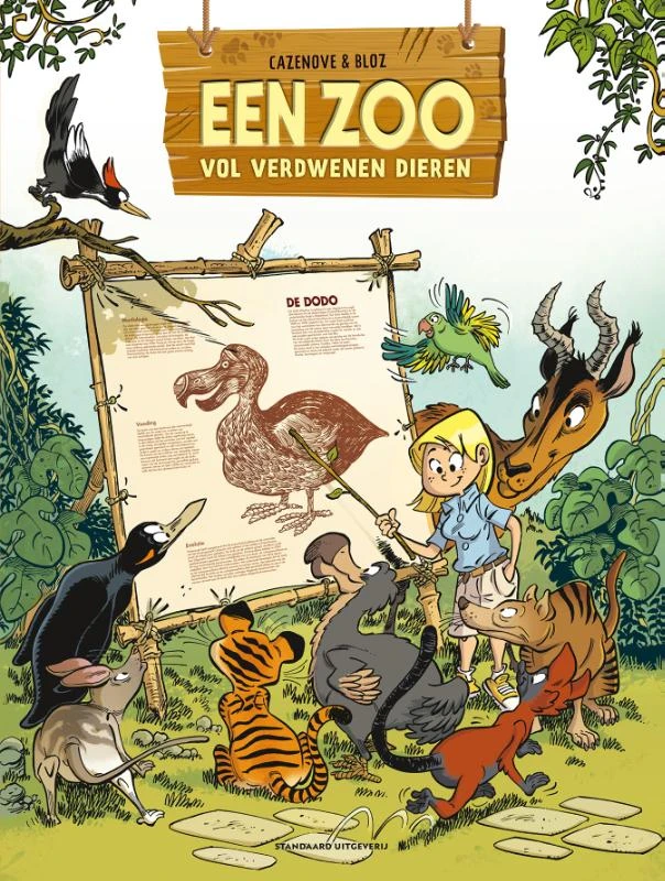 Een zoo vol verdwenen dieren 1 – Christophe Cazenove – boek cover