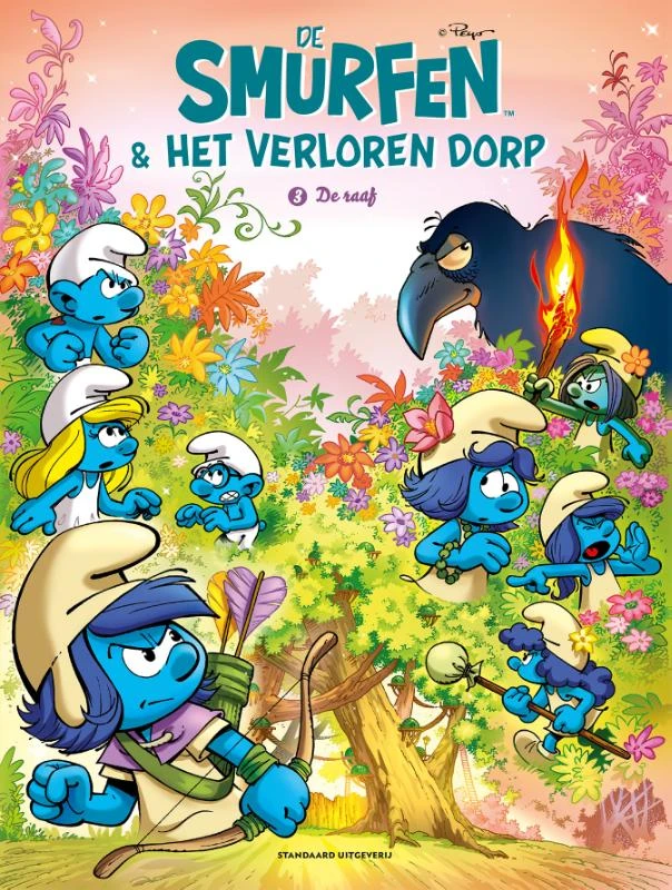 De kraai – Peyo – boek cover