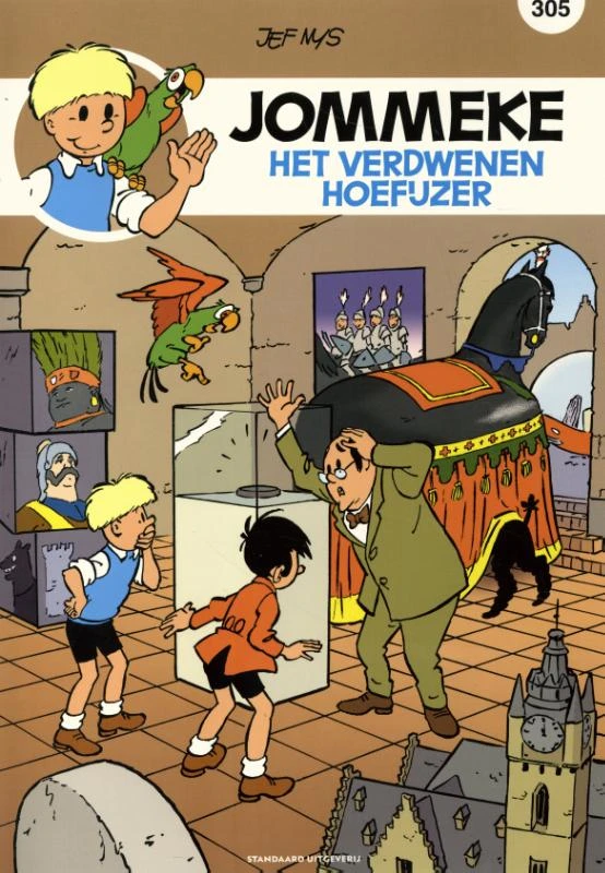 Het verdwenen hoefijzer – Gerd van Loock – boek cover