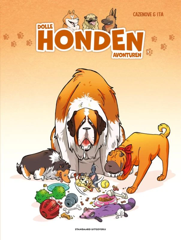 Dolle hondenavonturen 1 – Christophe Cazenove – boek cover