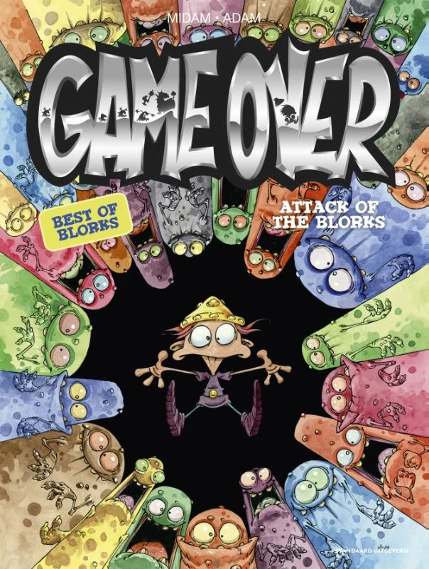 Game over - Attack of the Blorks – Midam – boek cover