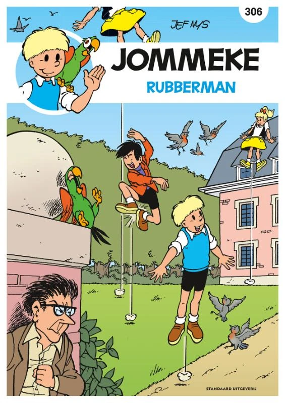 Rubberman – Jef Nys – boek cover