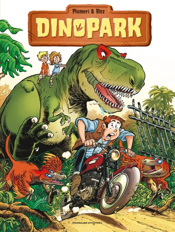 Dinopark - Deel 1 – Arnaud Plumeri – boek cover