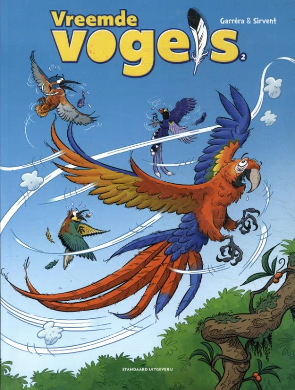 Vreemde vogels – Jean-Luc Garréra – boek cover