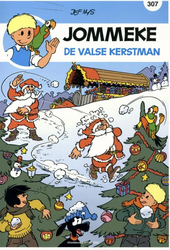 De valse kerstman – Philippe Delzenne – boek cover