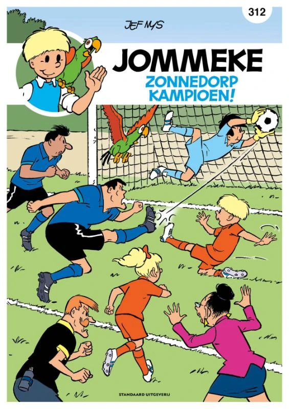 Zonnedorp kampioen! – Kristof Berte – boek cover
