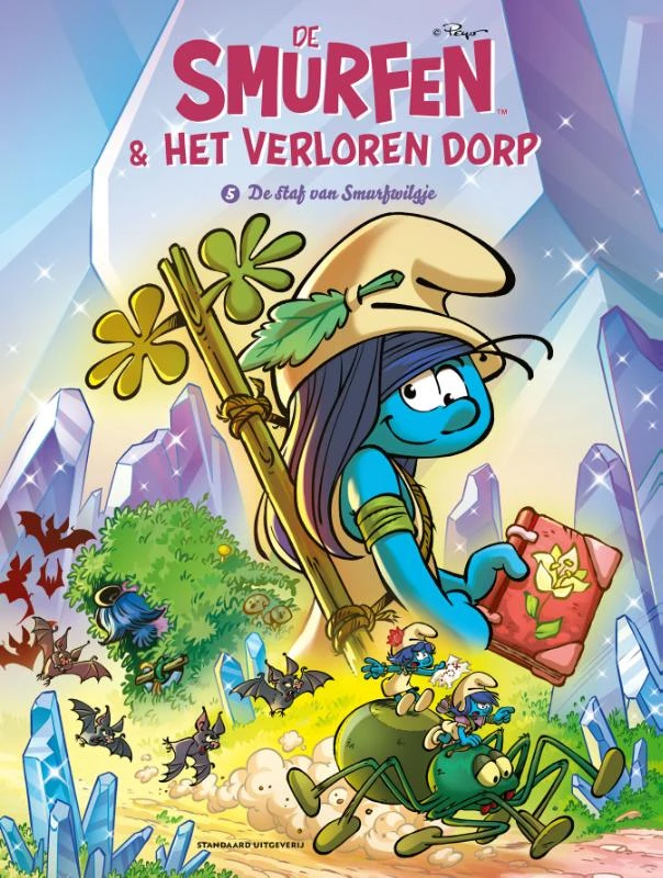 De staf van Smurfwilgje – Peyo – boek cover