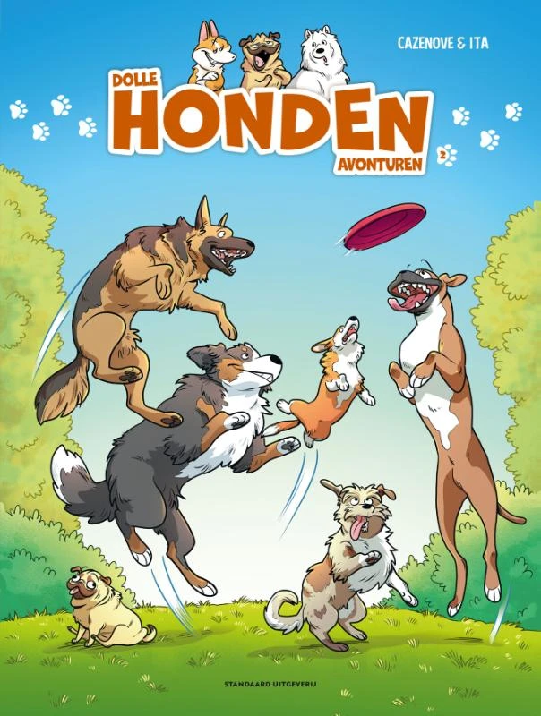 Dolle hondenavonturen – Christophe Cazenove – boek cover