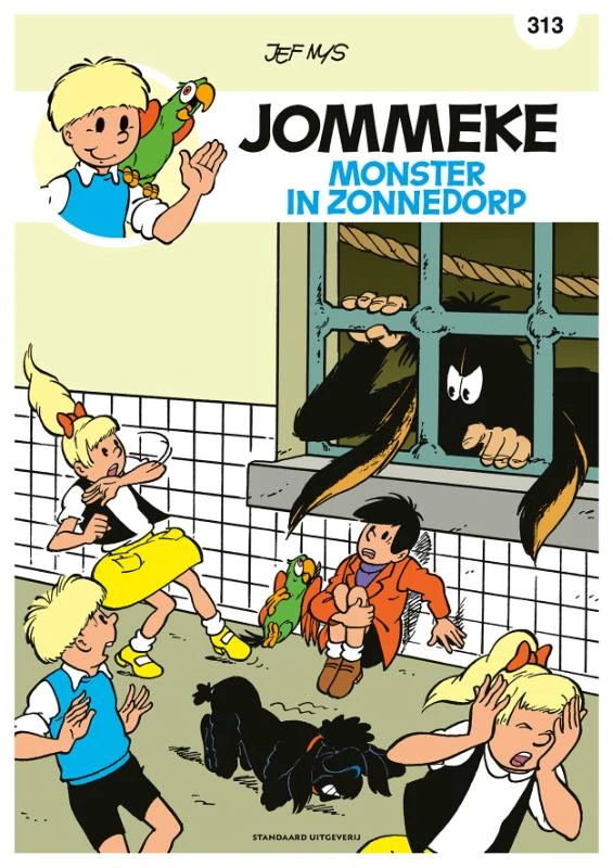 Monster in Zonnedorp – Legendre – boek cover