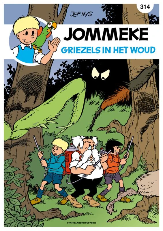 Griezels in het woud – Philippe Delzenne – boek cover
