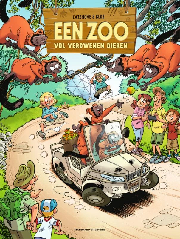 Een zoo vol verdwenen dieren – boek cover