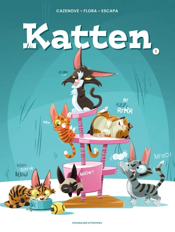 Katten – Christophe Cazenove – boek cover