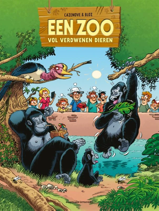 Een Zoo vol verdwenen dieren 4 – Christophe Cazenove – boek cover