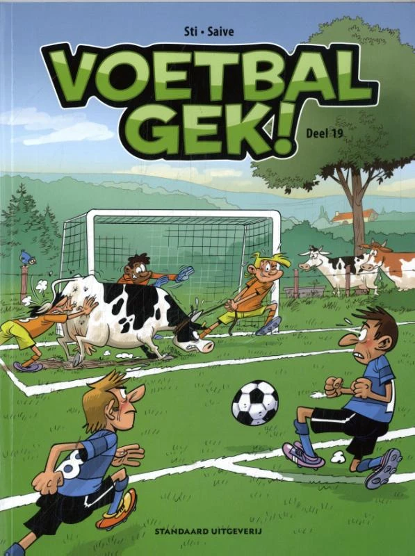Voetbalgek – Sti – boek cover