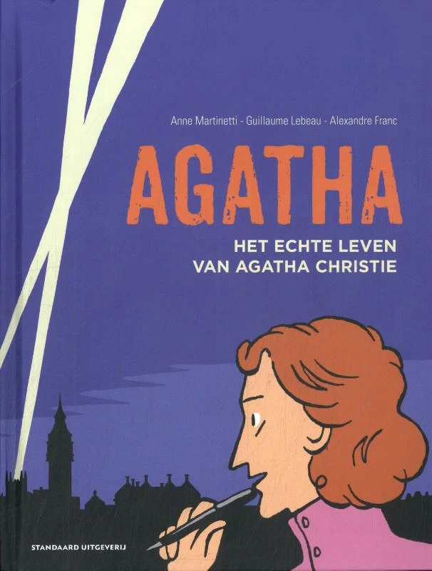 Het echte leven van Agatha Christie – Anne Martinetti – boek cover