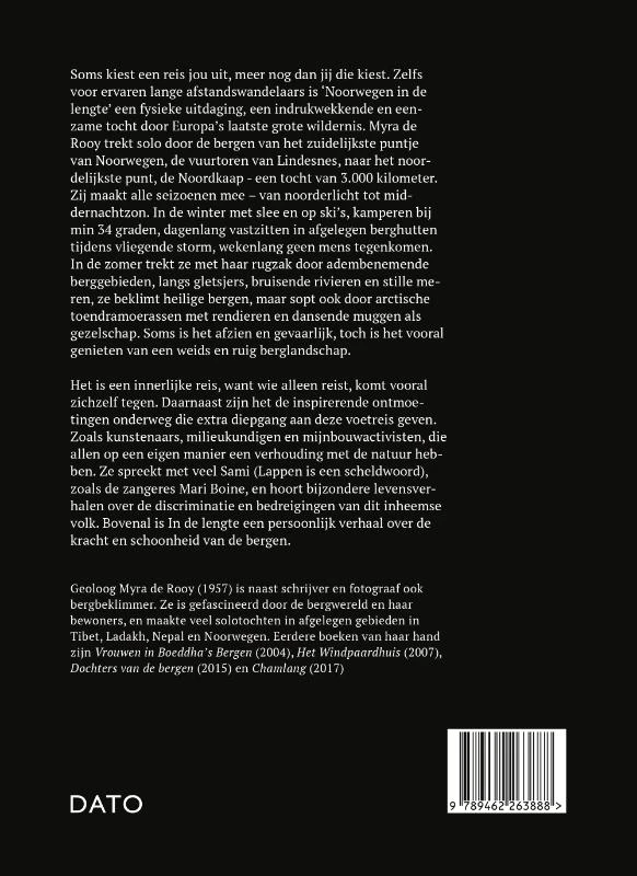 In de lengte – Myra de Rooy – boek cover