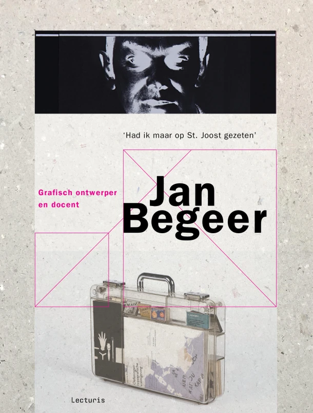Jan Begeer, grafisch ontwerper en docent – Dingenus van de Vrie – boek cover
