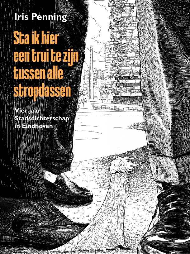 Sta ik hier een trui te zijn tussen alle stropdassen – Iris Penning – boek cover