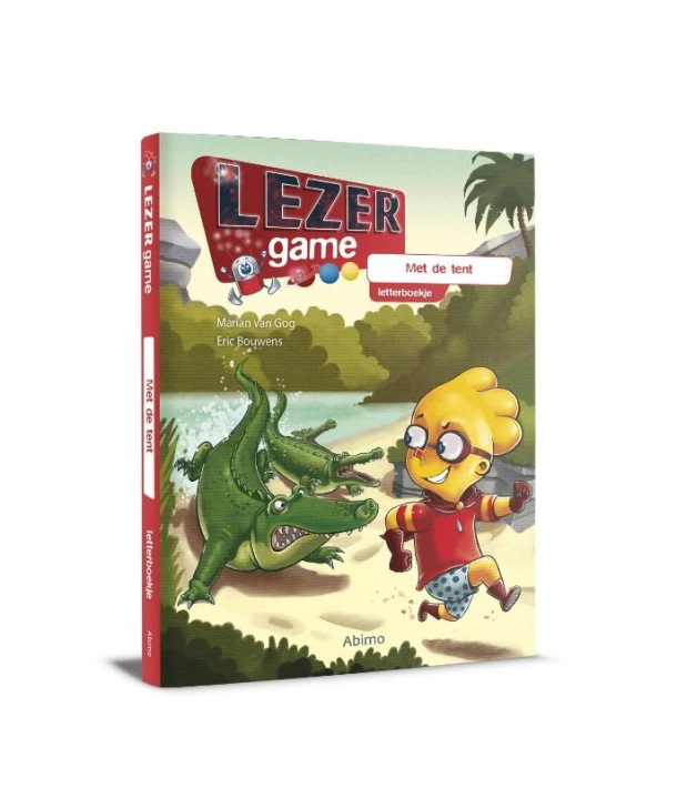 Met de tent – boek cover