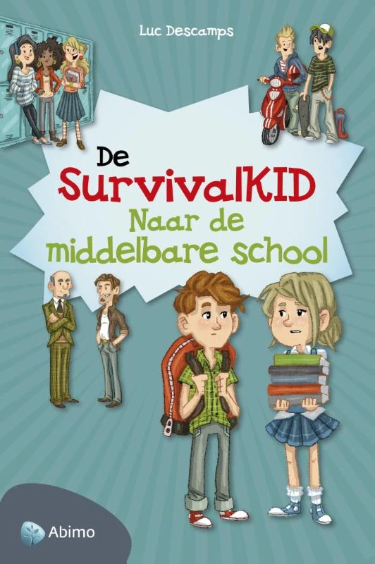 SurvivalKID Middelbaar onderwijs – Luc Descamps – boek cover