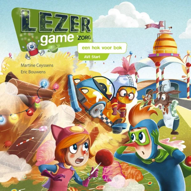 Lezergame: Een hok voor bok – Martine Ceyssens – boek cover