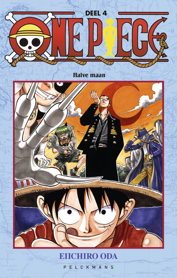 Halve maan – Eiichiro Oda – boek cover