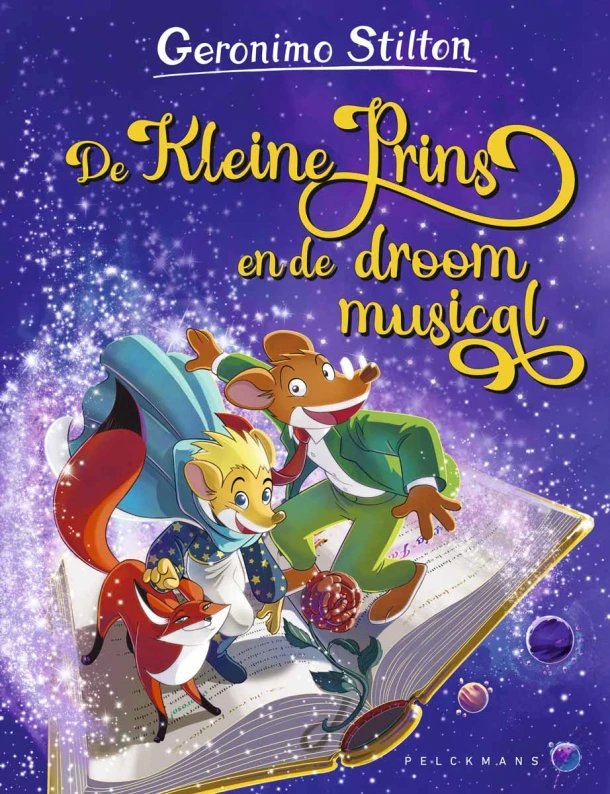 De Kleine Prins en de droommusical (100) – Geronimo Stilton – boek cover